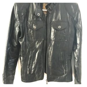 Buffalo leather jacket from Brussels, Belgium.